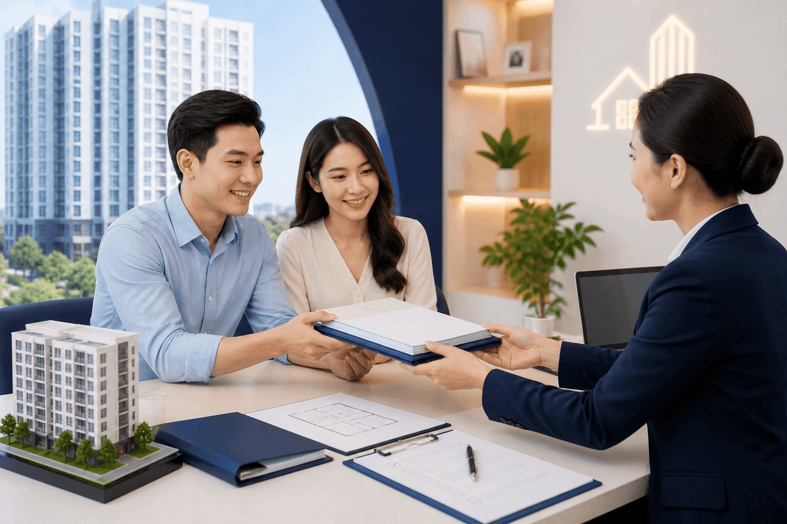 Nộp hồ sơ đăng ký mua NOXH Lộc Ninh 1 đợt 2