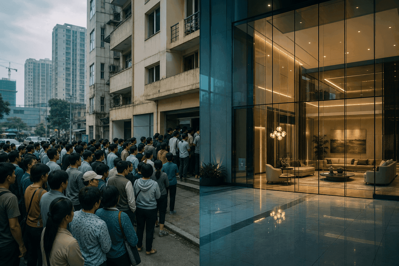 Nghịch lý thị trường nhà ở: cầu NOXH lớn trong khi phân khúc cao cấp hấp thụ chậm