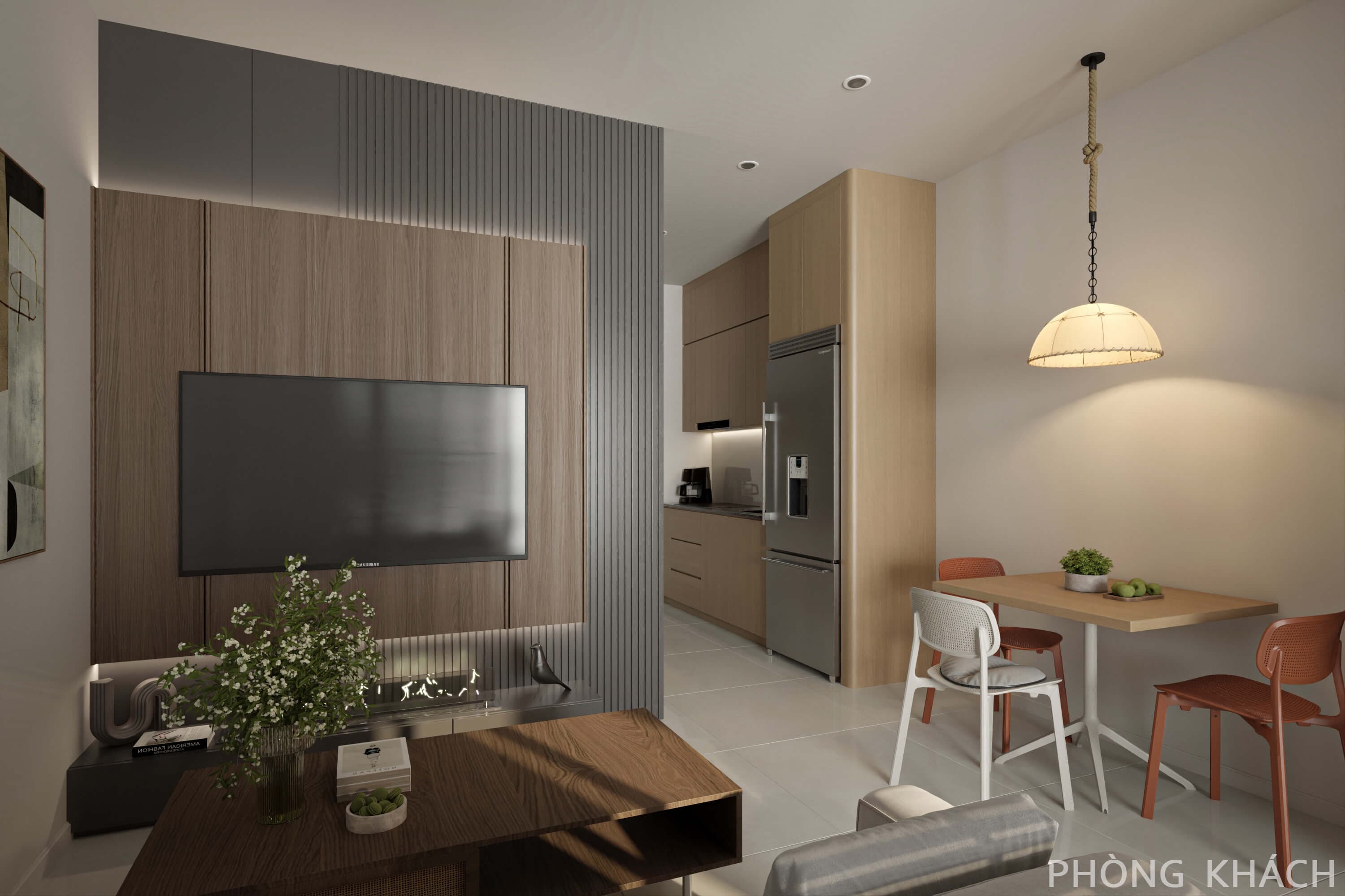 Nội thất minh họa 1 Phòng ngủ